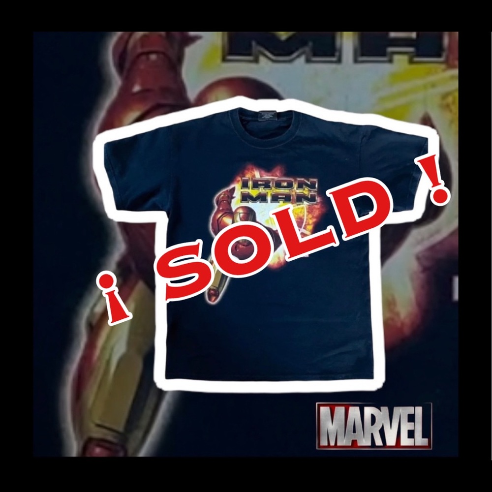 💢 Original 2008 Marvel Iron Man shirt M